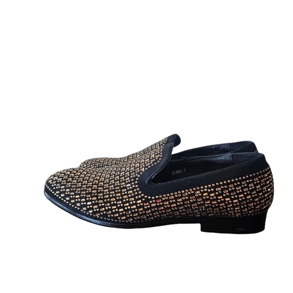 Suit Wearhouse Luxury Rhinestone Loafers main image 5
